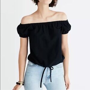Madewell Melody Off-the-Shoulder Top